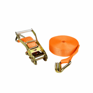 Cinta de Amarração com Catraca Gancho “J” – 5 Ton – 9 m